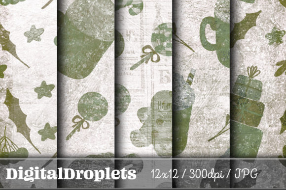 Christmas at Home Vol. 23: Vintage Paper Collection