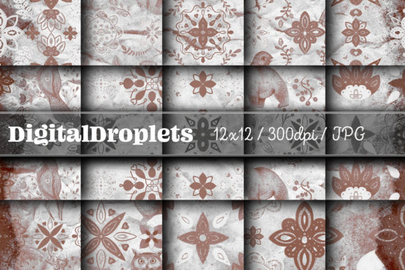 Nordic Christmas Vol. 7: Vintage Textures for Modern Design